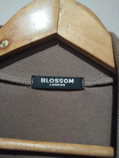 BLOSSOM LONDON  Ladies Camel Brown Trench Coat W-19 /L-42