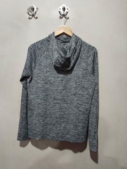 Under Armour Hoodie Womens  Gray HeatGear Long Sleeve W-19 /L-25