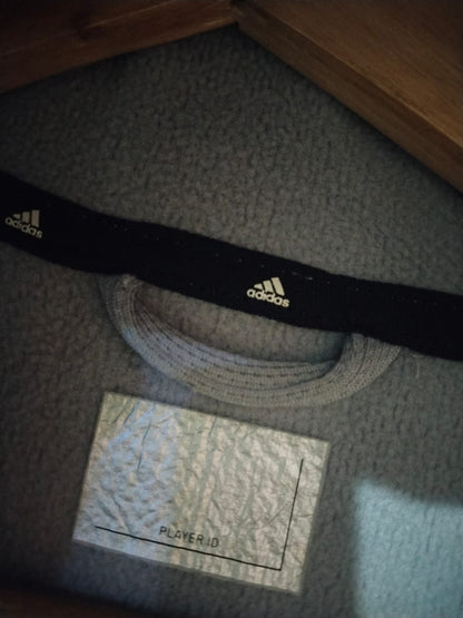 Adidas Essentials 3-Stripes Full-Zip Hoodie  Grey W-17 / L-24