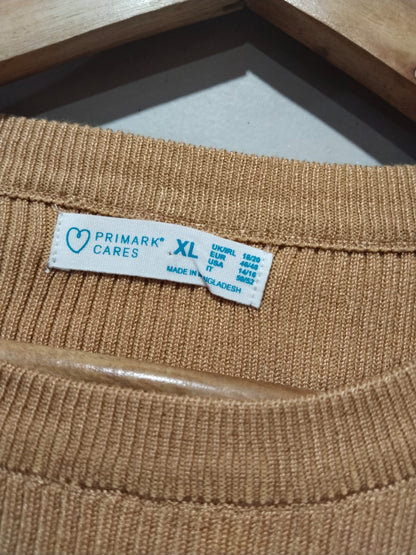 Women's Beige Crew Neck Sweater | Primark W-19 / L-22