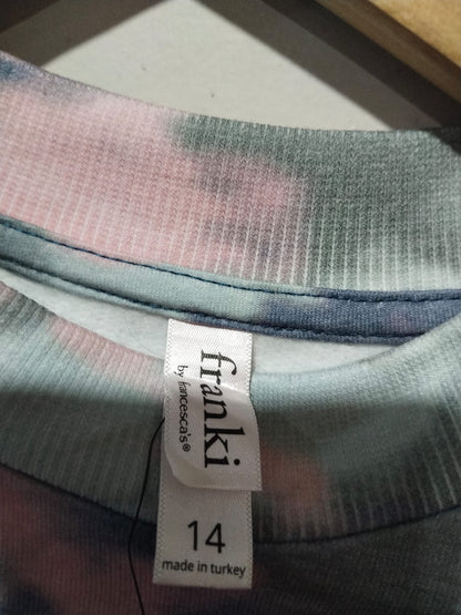 Franki Frenchie Collegiate Crewneck Sweatshirt for girls W-20 / L-20