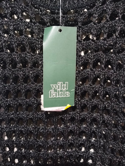 Wild Fable Women's Cutout Crochet Swim Cover Up Long Dress W-10.5 / L-54