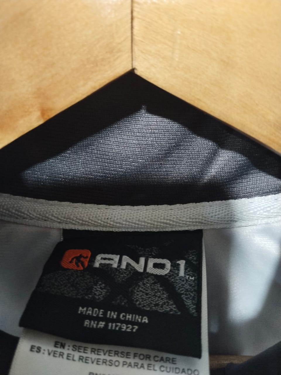 AND1 Jacket Full Zip Gray Athletic Basketball Long Sleeve W-21 /L-27