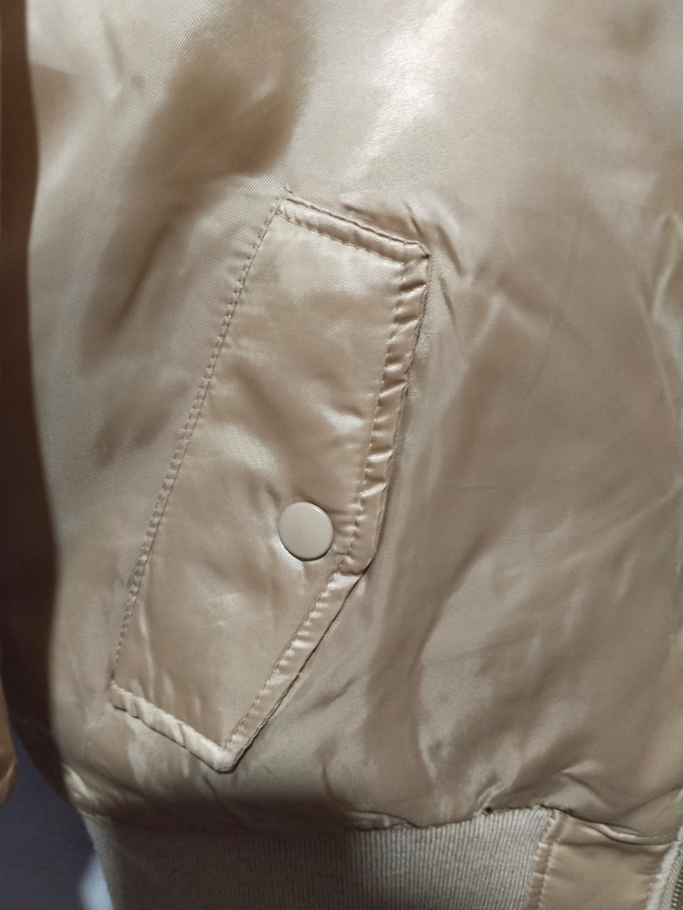 SWIS CROSS Reversible Quilted Jacket – BEIGE W-19 / L-21