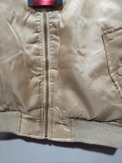 SWIS CROSS Reversible Quilted Jacket – BEIGE W-19 / L-21