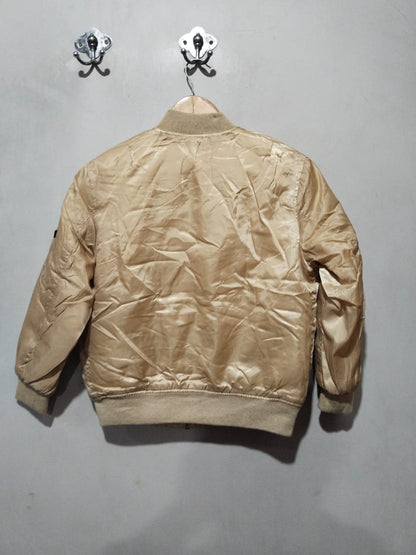 SWIS CROSS Reversible Quilted Jacket – BEIGE W-19 / L-21