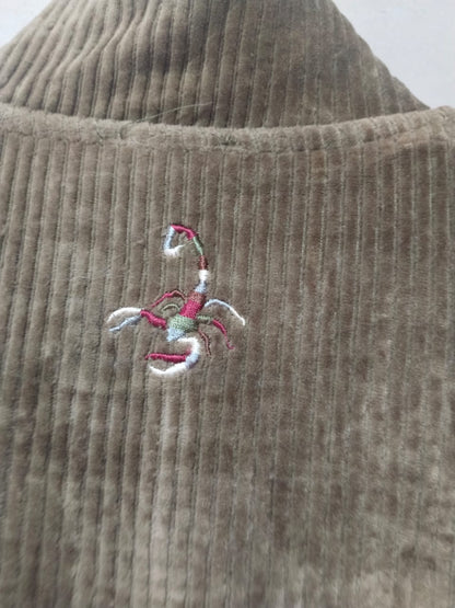 VIERVIER CROP TOP JACKET 'Celia' i Khaki  W-15 /L-16.5