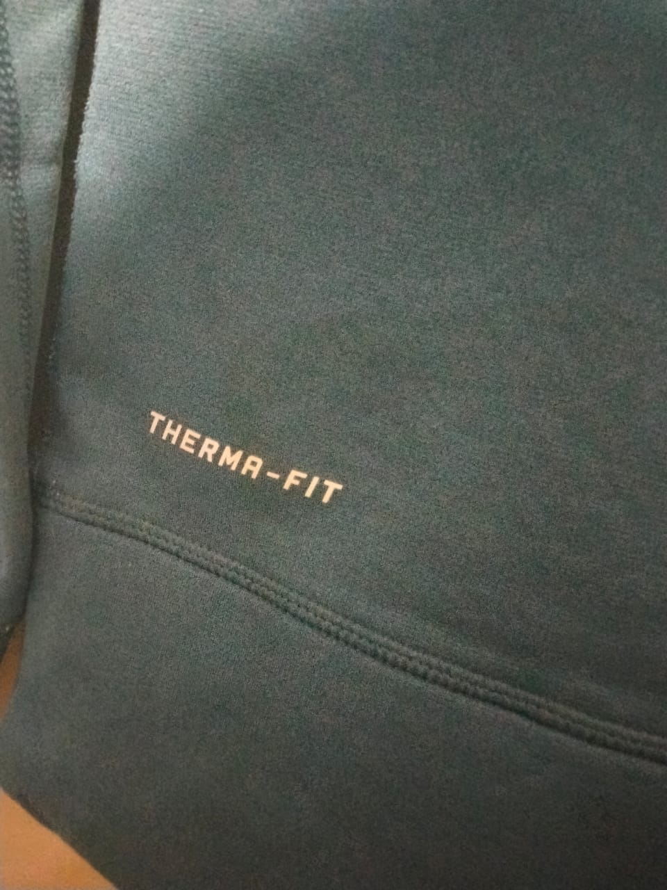 Nike Therma-Fit Hoodie Womens Size Small Blue Teal Active Pullover W-19.5 / L-26