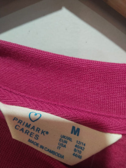 Womens Hot Pink  Oversized Scuba Sweatshirt | Primark W-24 / L-25