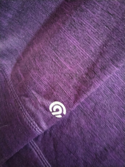 Champion Deep Purple Zip Up Jacket with Hoodie W-21 \ L-28