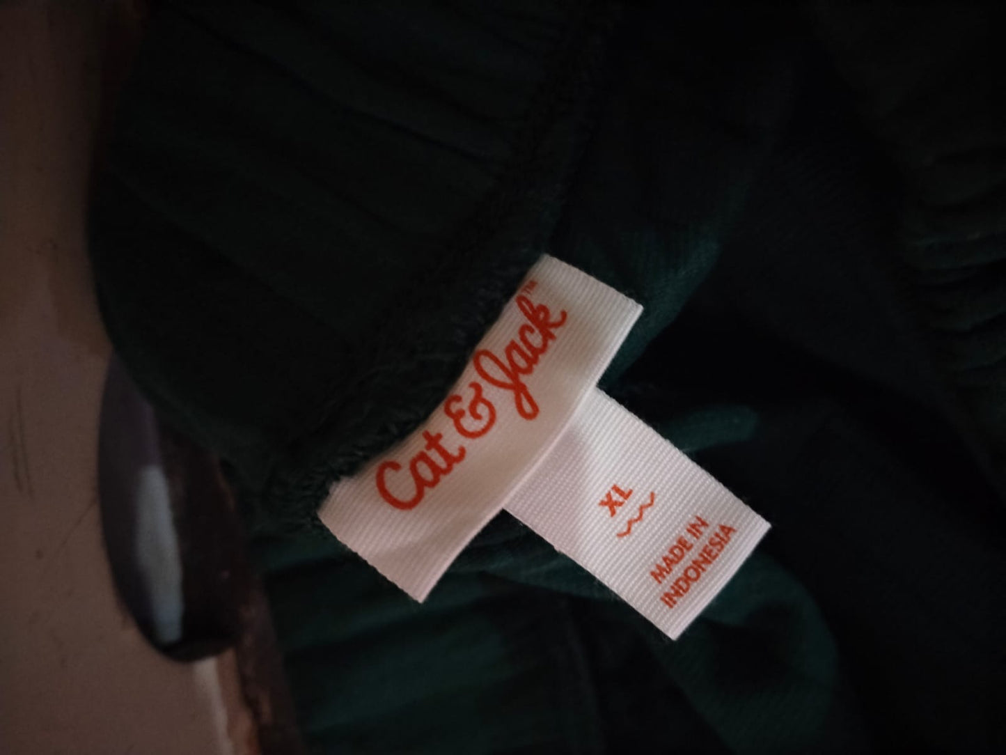 Girls' Cozy Waffle Jogger Pants - Cat & Jack Green W-30 /L-38