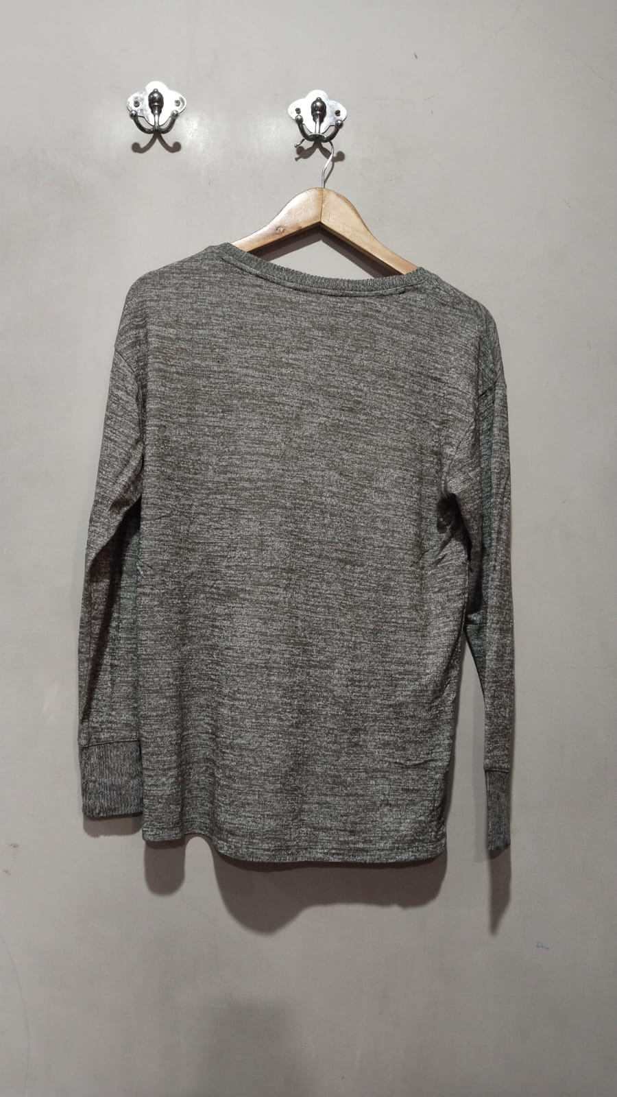Gap Heather Grey Long Sleeve Softspun Tunic Top