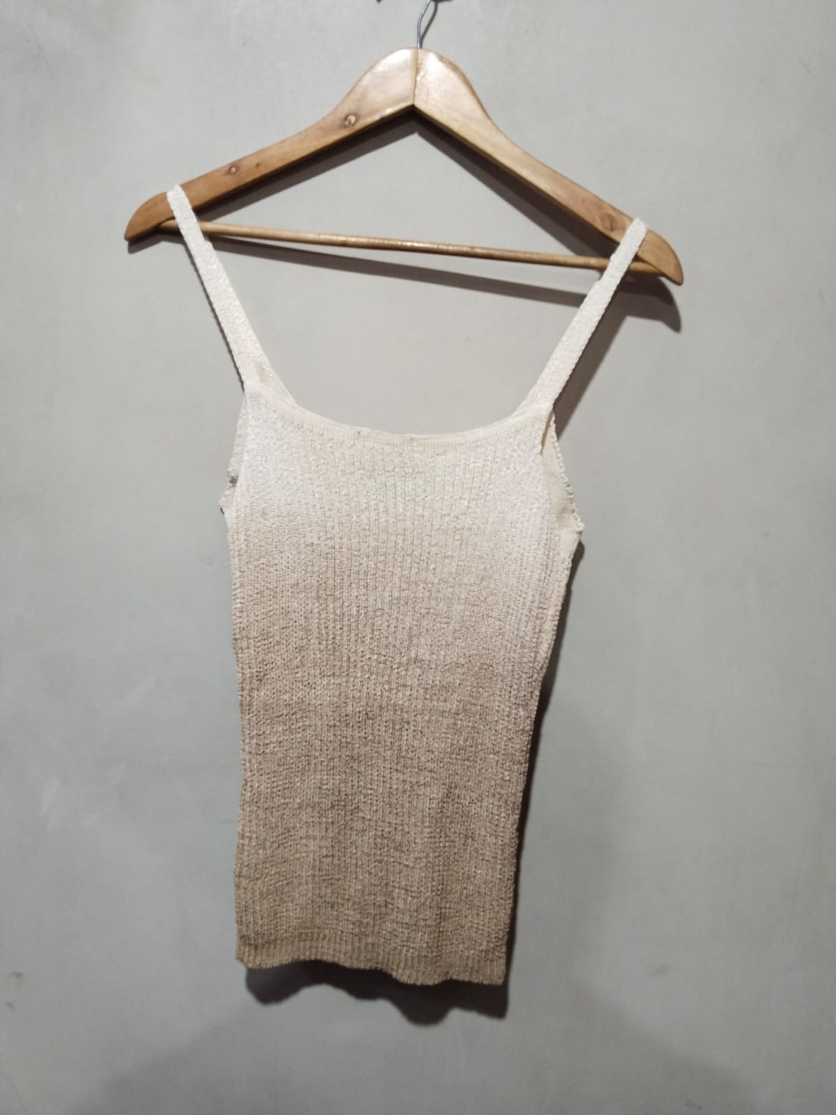 SANSSOUCI Knitted Wrap Cami DRESS
