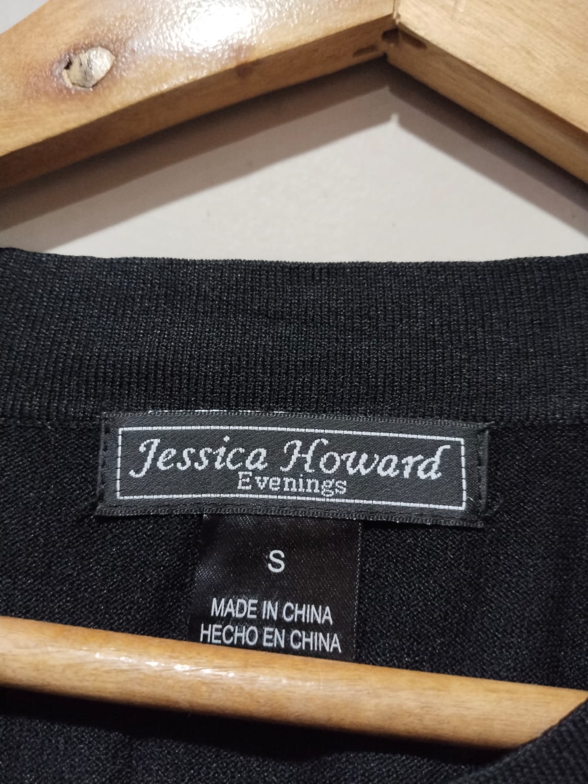 Jessica Howard Black Cropped Bolero Sweater