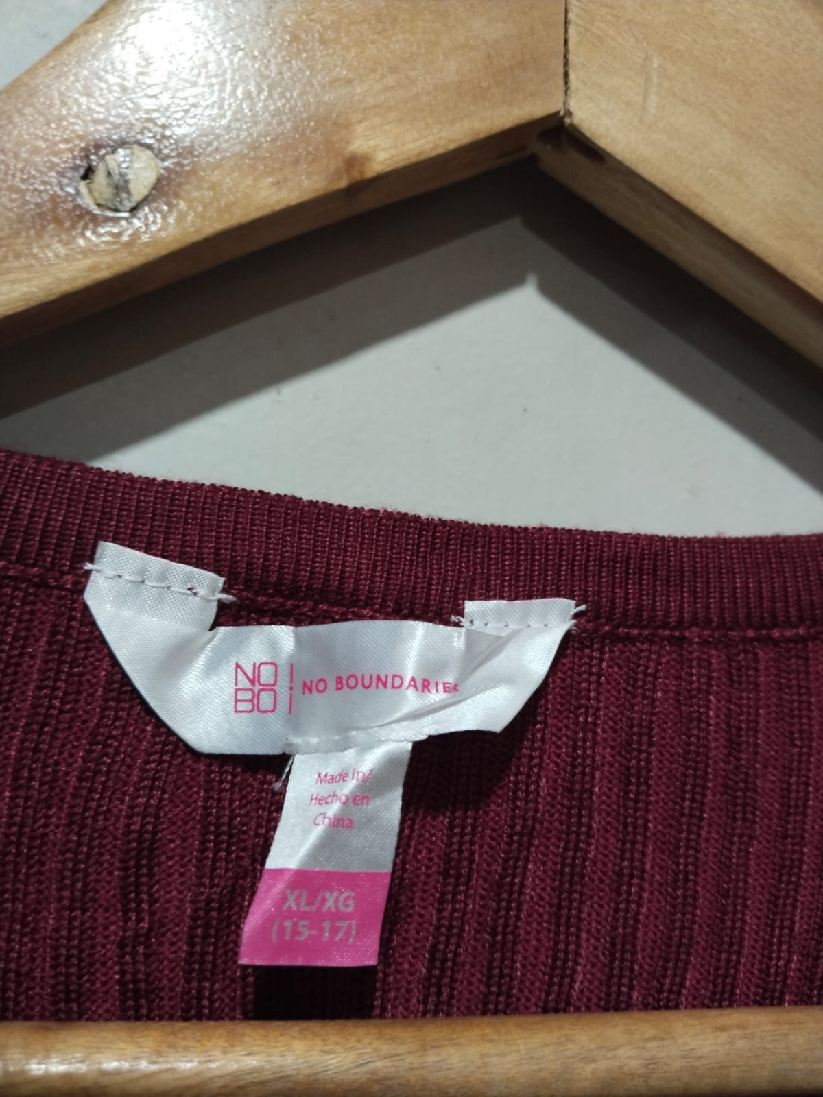 No Boundaries Juniors' Tie-Front Cardigan