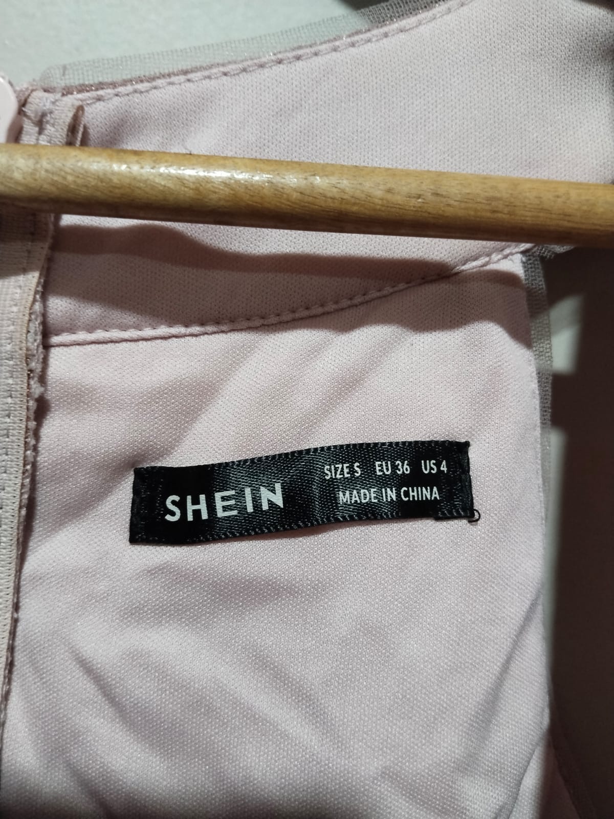 SHEIN  Dress V Neck Sleeveless Elegant Floor Length Chiffon with Sequin