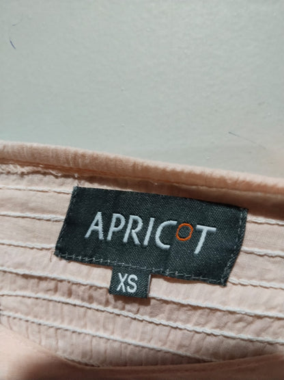 APRICOT Sleeveless Tiered Maxi Dress With Floral Embroidery