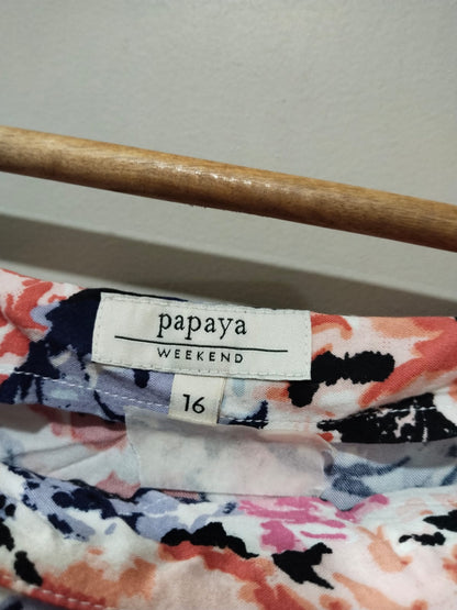 PAPAYA WEEKEND Floral Print Maxi Dress