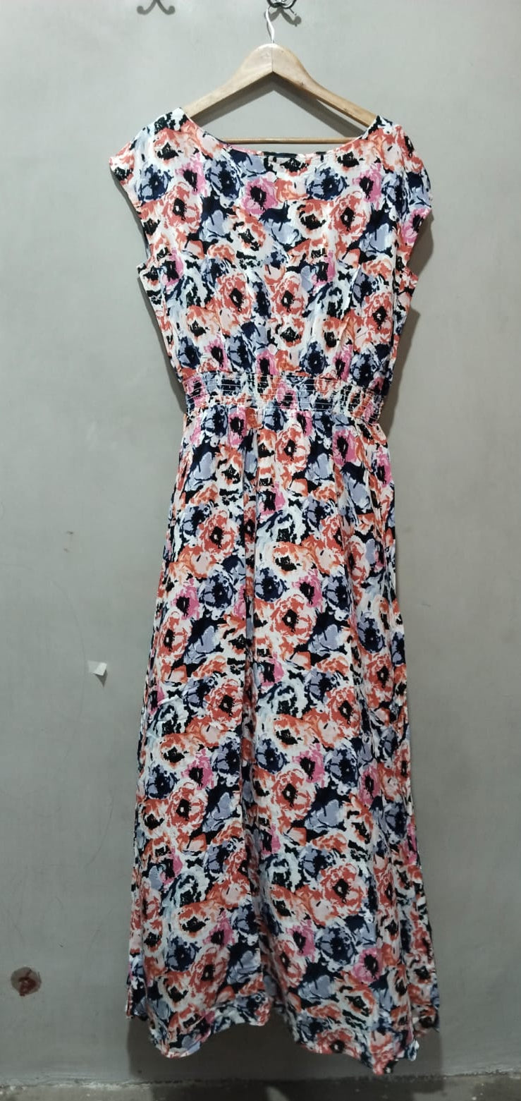PAPAYA WEEKEND Floral Print Maxi Dress