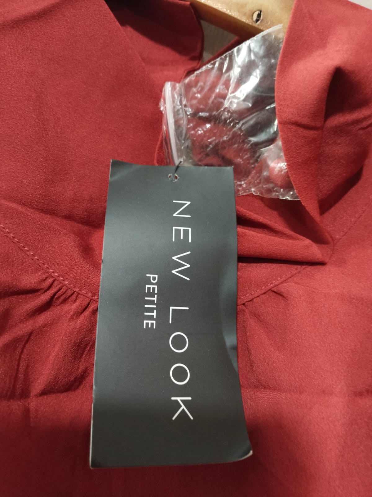 New Look Women's Belted Tiered Shirt Dress