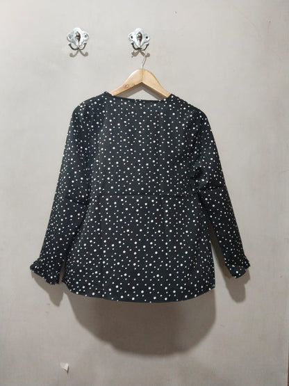 PAPAYA Black Polka Dot Blouse