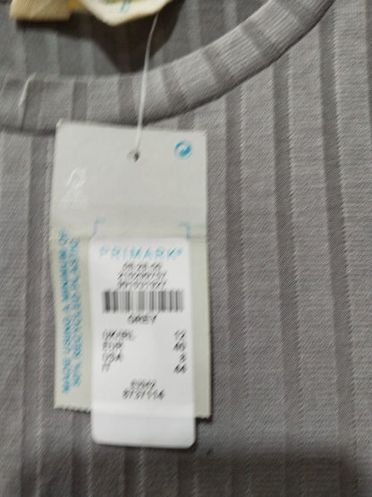 Primark Grey Ribbed Bodycon Dress