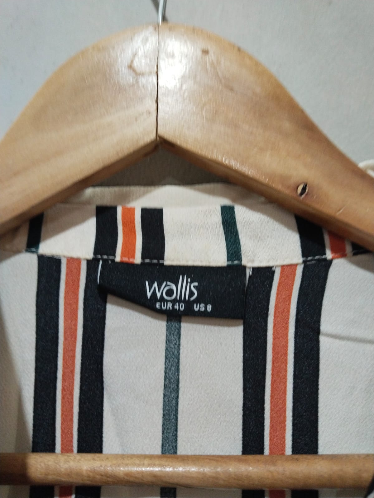 WALLIS Striped Button-Down Shirt