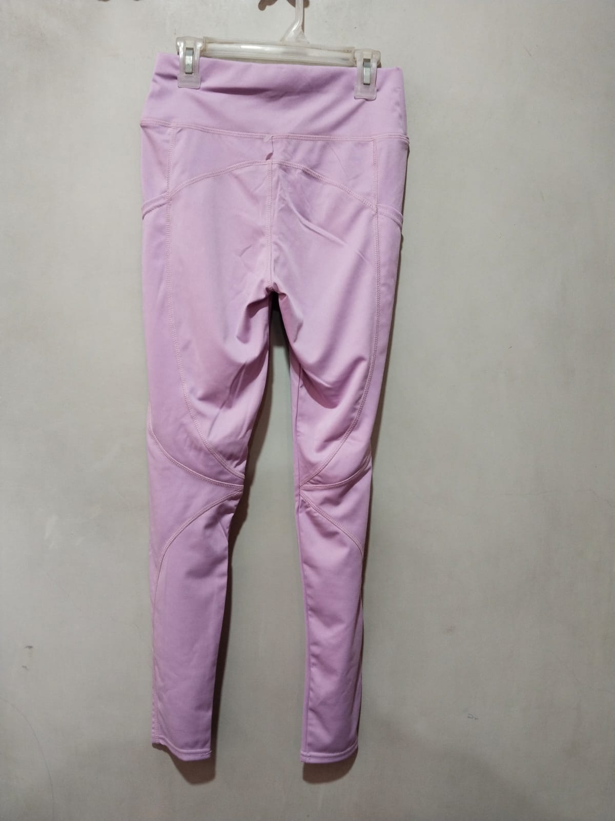 BOOHOO High Waisted Leggings Purple Lavender Prism Tummy Control