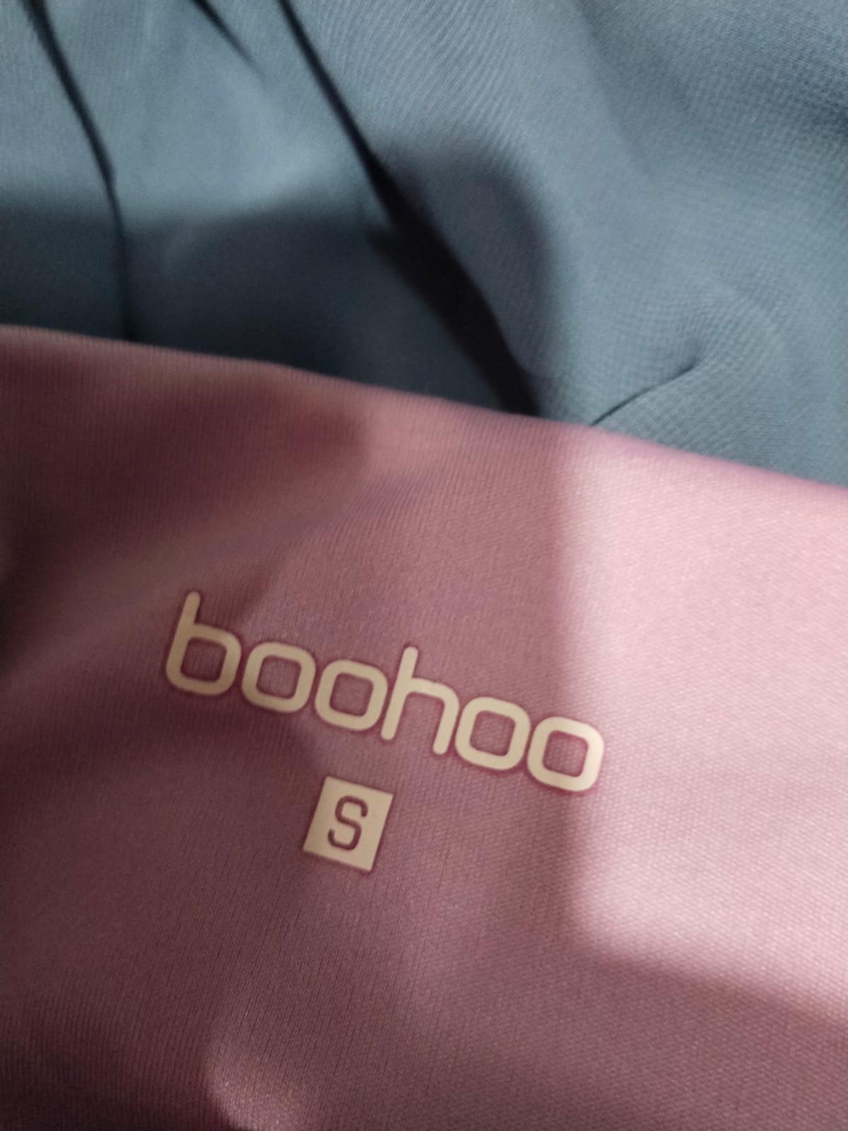 BOOHOO High Waisted Leggings Purple Lavender Prism Tummy Control