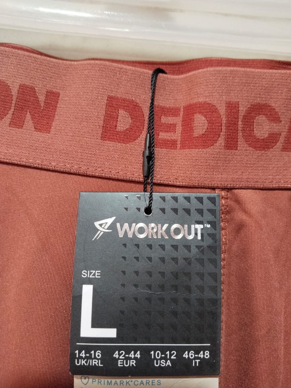 Women's Orange Flex Fit Leggings Activewear NWT