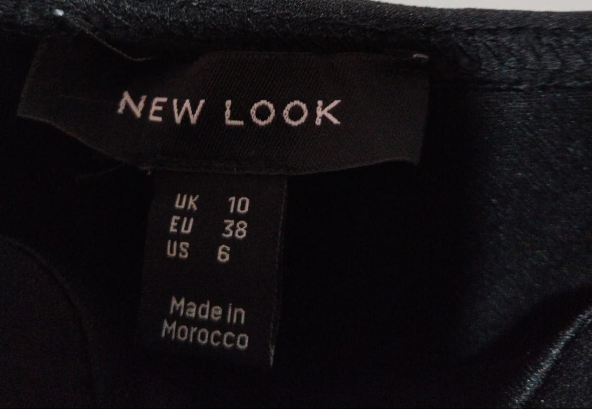 NEW LOOK Womens Jumpsuit Wide Leg Black