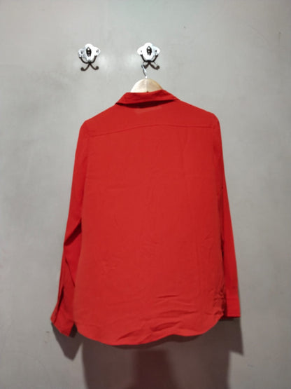 ATMOSPHERE Red Long-Sleeve Shirt
