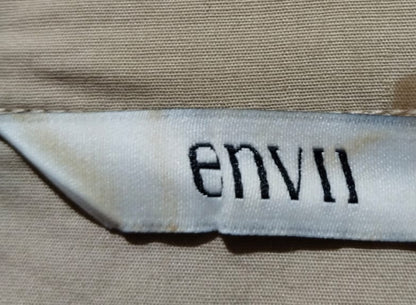 ENVII Beige Button-Down Shirt
