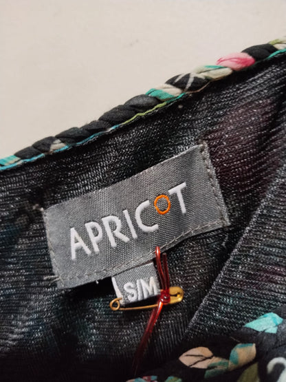 APRICOT Long Summer Dress With Floral Print And Thin Straps