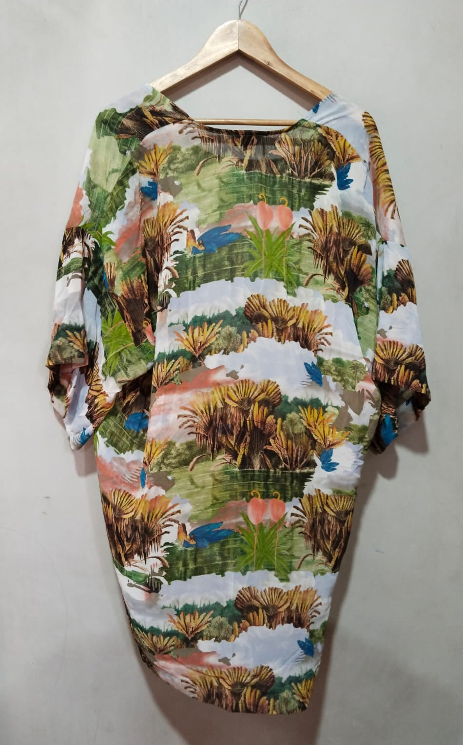 TOPSHOP Floral Print Kimono