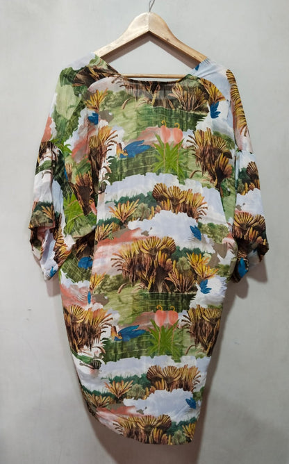 TOPSHOP Floral Print Kimono