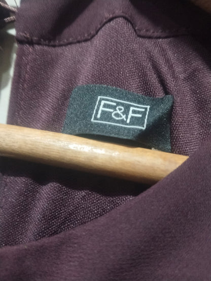 F&F Pleated Halter Neck Dress