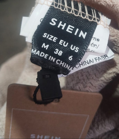 SHEIN Women's V-Neck Wide-Leg Jumpsuit With A Tie Belt