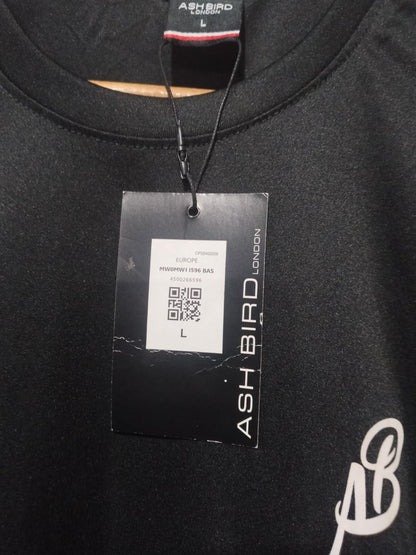 Ash Bird Activewear Short Sleeve Top with AB Logo