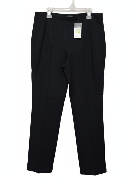 Primark Black Pin Stitch High Waist Trousers/Pants