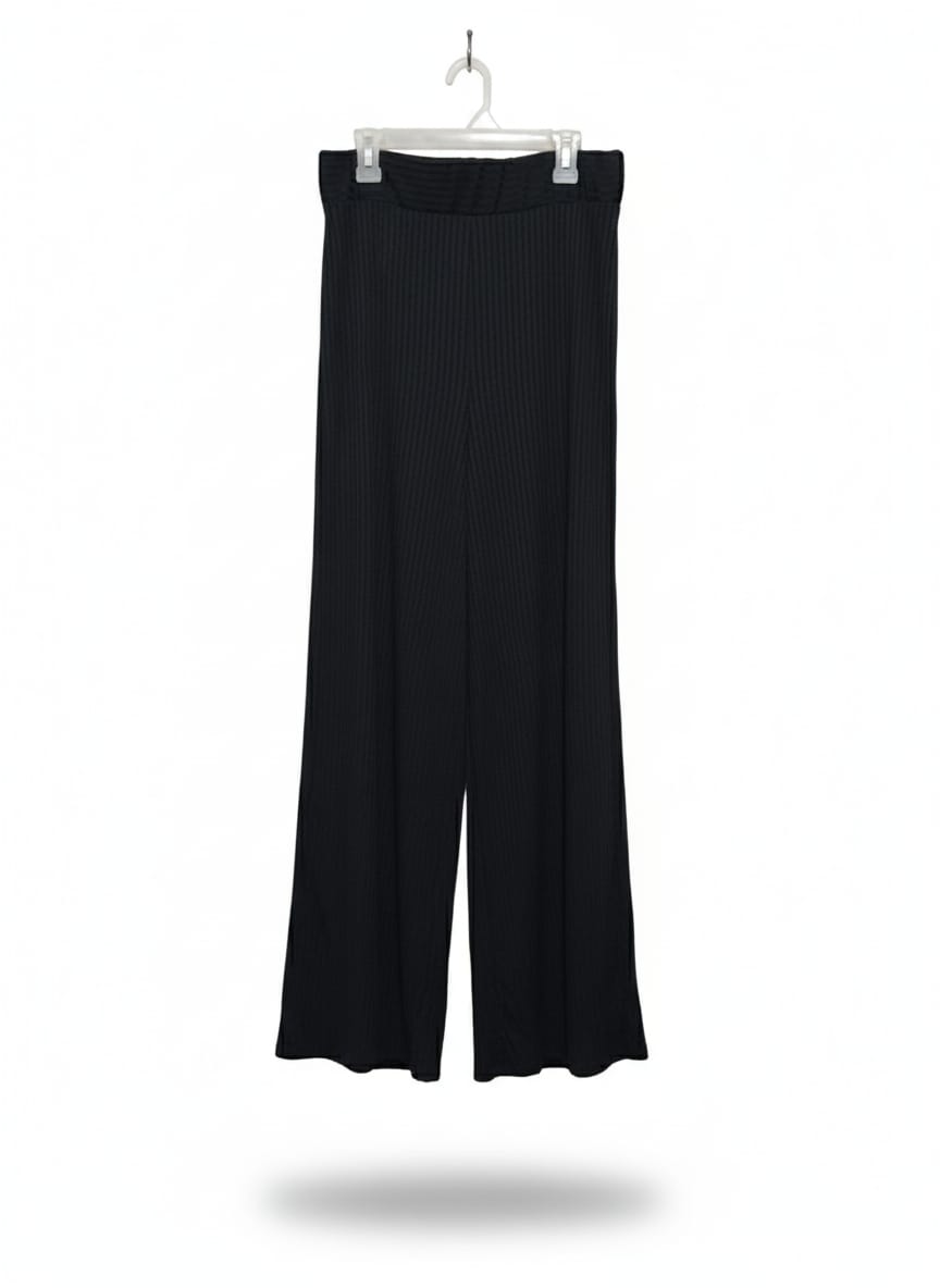 New Look Women's Black Pull-On Palazzo Pants