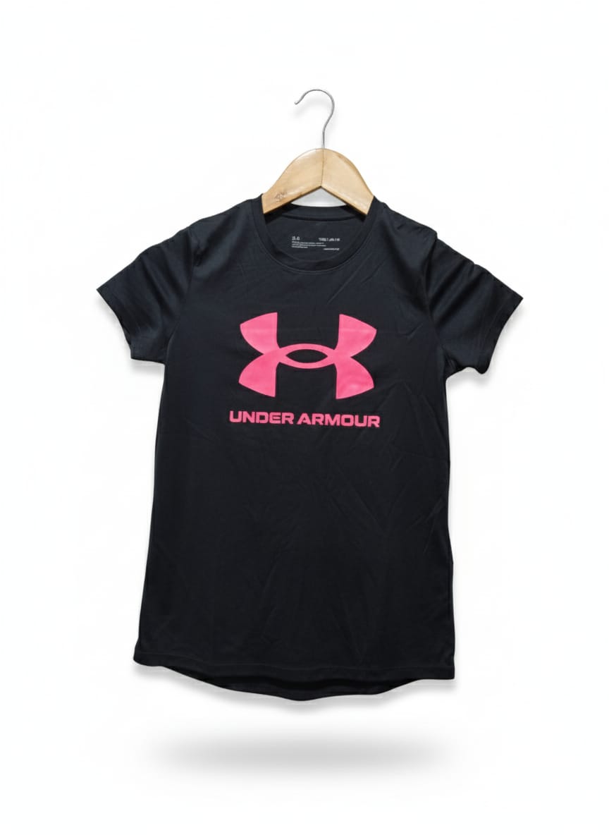 Under Armour Girls' HeatGear® Short Sleeve Performance Shirt