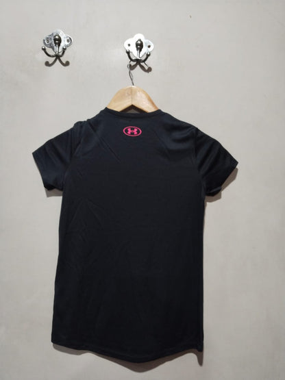 Under Armour Girls' HeatGear® Short Sleeve Performance Shirt