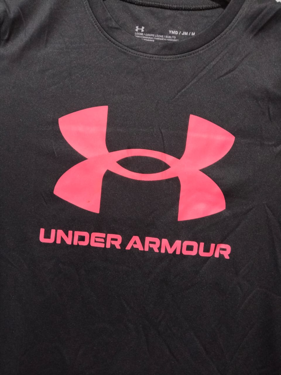Under Armour Girls' HeatGear® Short Sleeve Performance Shirt