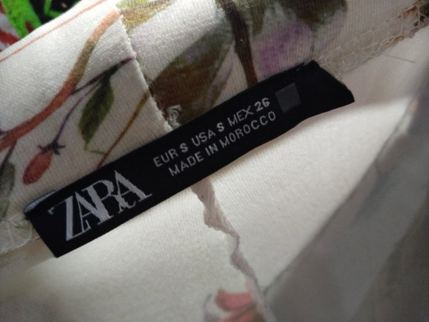 ZARA Women's Wide-Leg Trousers With Striped Hem