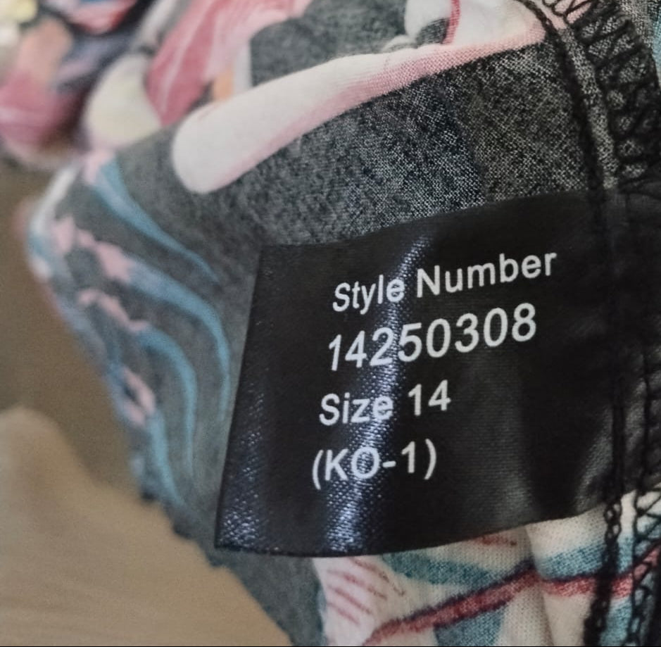 Roman Women's Multi Floral Shirred Waist Maxi Dress