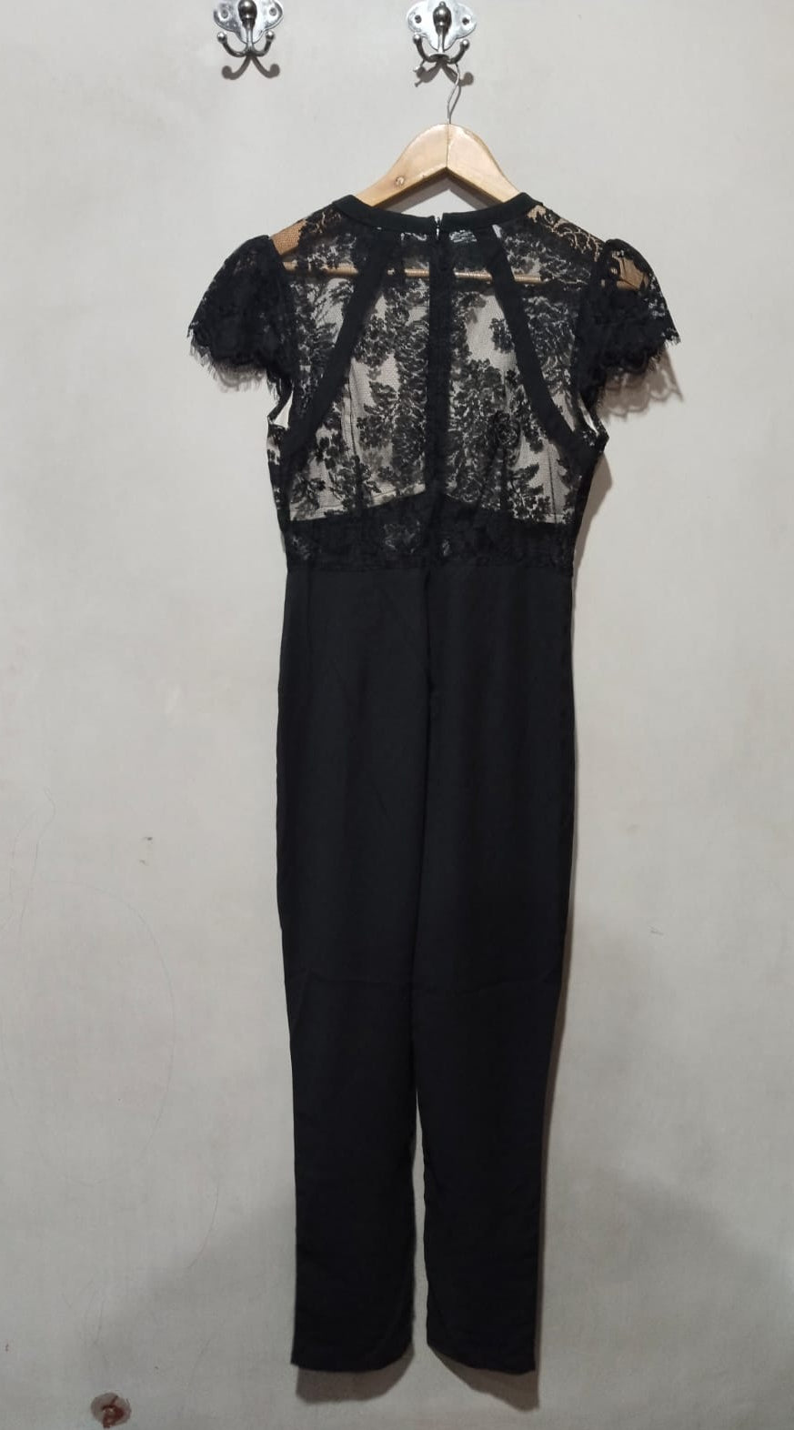 Boohoo Boutique Lace Corsetry Bodice Jumpsuit