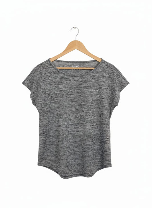 USA Pro Grey Marl Pro-Dry Training Tee