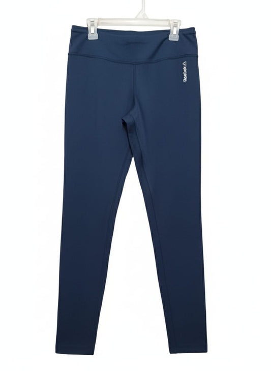 Reebok Women's Lux High-Rise Vector Navy Leggings