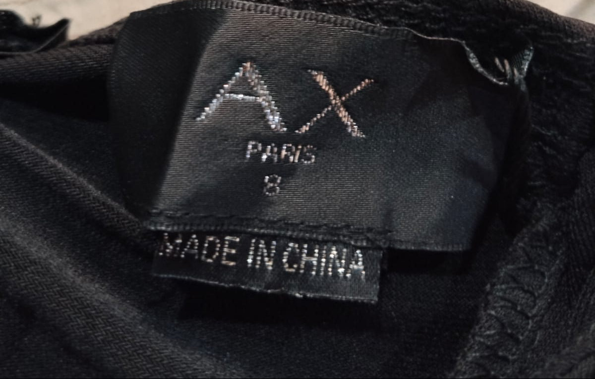 AX Paris Black & Green Abstract Print 2-In-1 Midi Dress